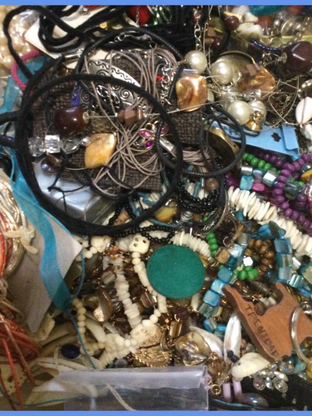 Z6 Misc Jewelry & Craft Lot, 5lb